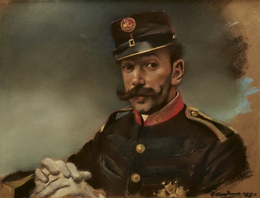 Ritratto del Colonel Ribeiro Artur - Cabral Moncada Lelloes